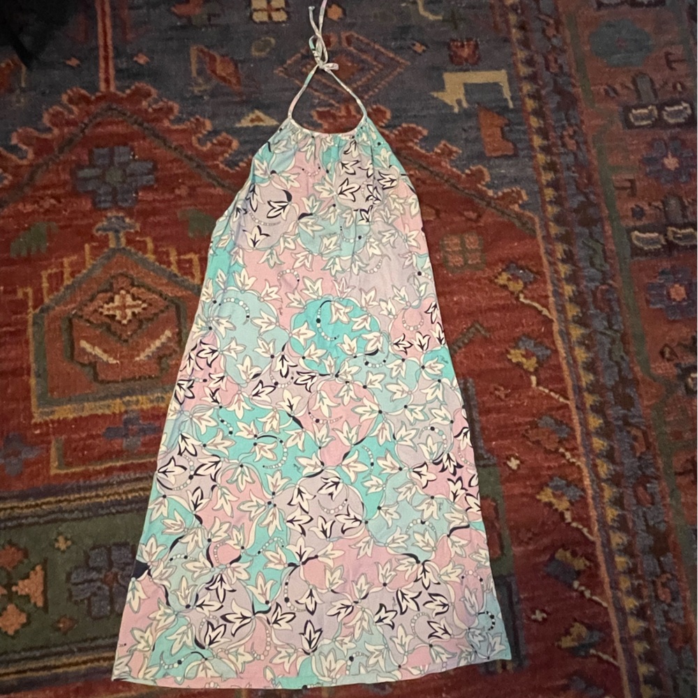 Pucci halter sundress. Cotton.